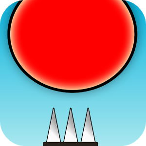 Red Bouncing Ball Spikes