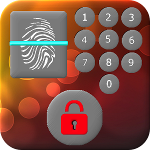 Fingerprint/Keypad Lock Screen